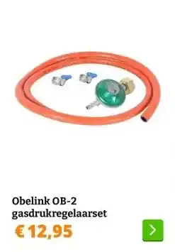 Obelink Obelink OB-2 gasdrukregelaarset aanbieding