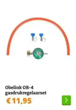 Obelink Obelink OB-4 gasdrukregelaarset aanbieding