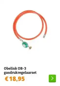 Obelink Obelink OB-3 gasdrukregelaarset aanbieding