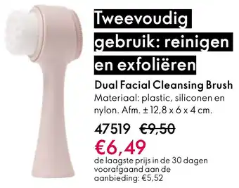 Oriflame Dual Facial Cleansing Brush aanbieding