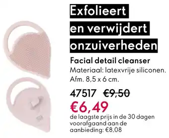 Oriflame Facial detail cleanser aanbieding