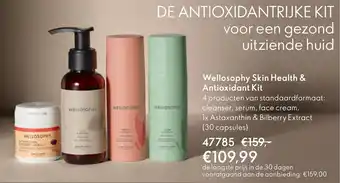 Oriflame Wellosophy Skin Health & Antioxidant Kit aanbieding