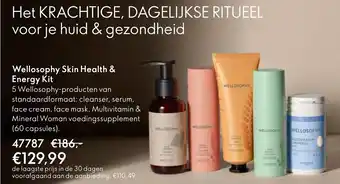 Oriflame Wellosophy Skin Health & Energy Kit aanbieding