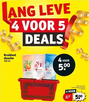 Kruidvat Kruidvat douche aanbieding