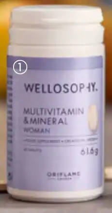 Oriflame Wellosophy Multivitamin & Mineral Woman aanbieding