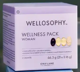 Oriflame Wellosophy Wellness Pack Woman aanbieding