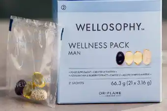 Oriflame Wellosophy Wellness Pack Man aanbieding