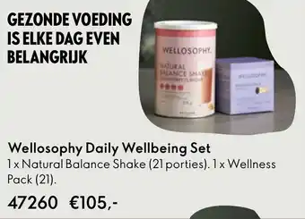 Oriflame Wellosophy Daily Wellbeing Set aanbieding