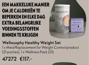 Oriflame Wellosophy Healthy Weight Set aanbieding