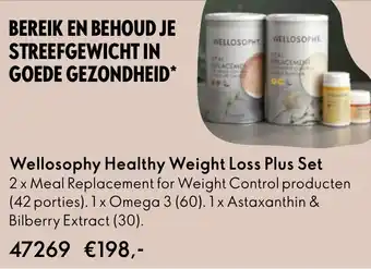 Oriflame Wellosophy Healthy Weight Loss Plus Set aanbieding