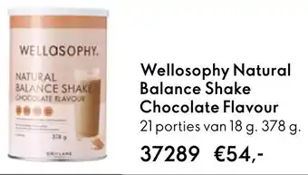 Oriflame Wellosophy Natural Balance Shake Chocolate Flavour aanbieding