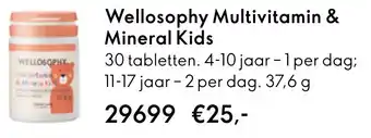 Oriflame Wellosophy Multivitamin & Mineral Kids aanbieding