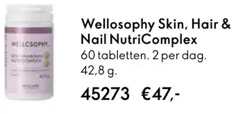 Oriflame Wellosophy Skin, Hair & Nail NutriComplex aanbieding