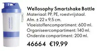 Oriflame Wellosophy Smartshake Bottle aanbieding