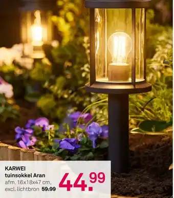 Karwei KARWEI tuinsokkel Aran aanbieding