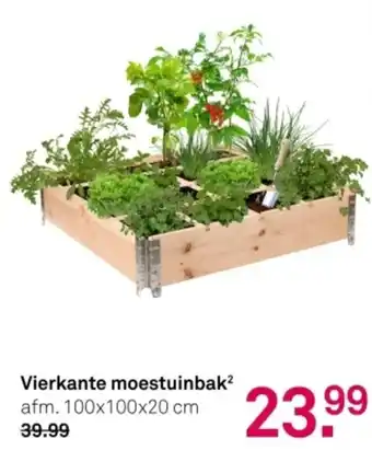 Karwei Vierkante moestuinbak² aanbieding