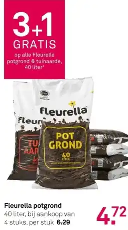 Karwei Fleurella potgrond aanbieding