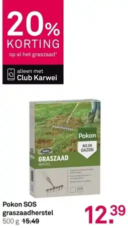 Karwei Pokon SOS graszaadherste aanbieding