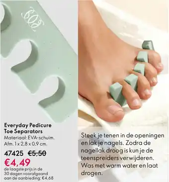 Oriflame Everyday Pedicure Toe Separators aanbieding