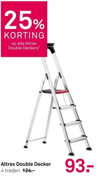 Karwei Altrex Double Decker 4 treden aanbieding