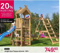 Karwei Jungle Gym Teepee klimrek aanbieding