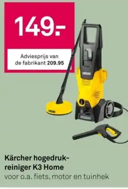 Karwei Kärcher hogedruk reiniger K3 Home aanbieding