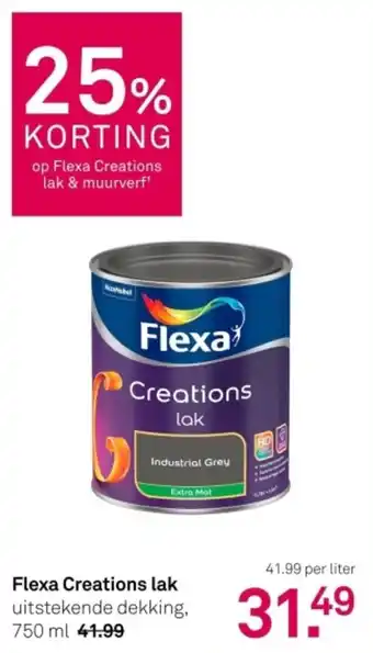 Karwei Flexa Creations lak aanbieding