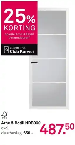 Karwei Arne & Bodil NDB900 aanbieding