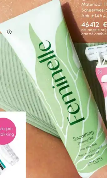 Oriflame Feminelle Smoothing Shaving Gel with Aloe Vera aanbieding