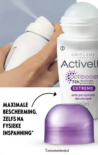 Oriflame Activelle Extreme Anti-perspirant Deodorant aanbieding