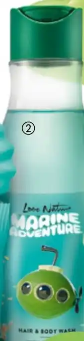 Oriflame Love Nature Marine Adventure Hair & Body Wash with Organic Coconut Water aanbieding