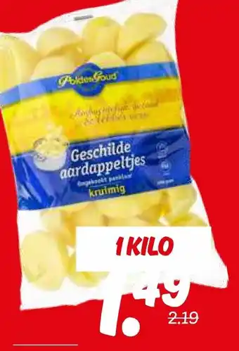 Dekamarkt Geschilde aardappeltjes aanbieding