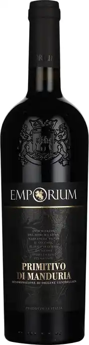 Drankdozijn Emporium Primitivo di Manduria 75CL aanbieding