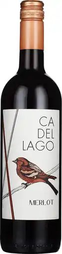 Drankdozijn Ca Del Lago Merlot 75CL aanbieding