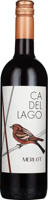 Drankdozijn Ca Del Lago Merlot 75CL aanbieding