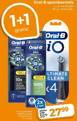 Trekpleister Oral-B opzetborstels aanbieding