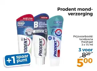 Trekpleister Prodent mond verzorging aanbieding