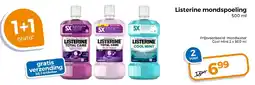 Trekpleister Listerine mondspoeling aanbieding