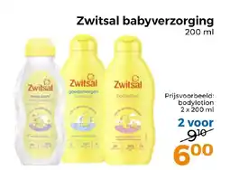 Trekpleister Zwitsal babyverzorging aanbieding