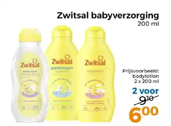 Trekpleister Zwitsal babyverzorging aanbieding