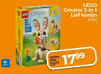 Trekpleister LEGO Creator 3 in 1 aanbieding