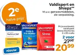 Trekpleister Valdispert en Shiepz aanbieding