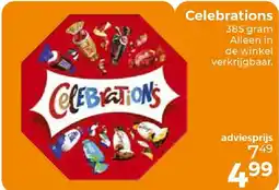 Trekpleister Celebrations aanbieding