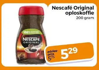 Trekpleister Nescafé Original oploskoffie aanbieding