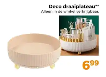 Trekpleister Deco draaiplateau aanbieding