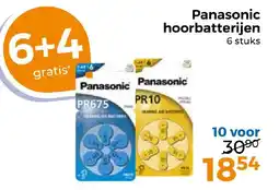 Trekpleister Panasonic hoorbatterijen aanbieding