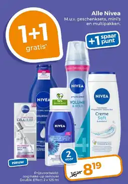 Trekpleister Alle Nivea aanbieding