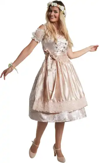 Amazon Dressforfun Midi-Dirndl Traunstein model 2 aanbieding