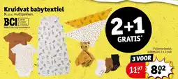 Kruidvat Kruidvat babytextiel aanbieding