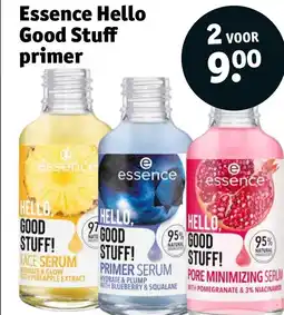 Kruidvat Essence Hello Good Stuff primer aanbieding